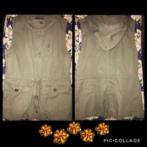 Olive Green Vest